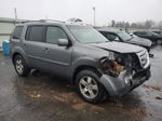 2009 Honda Pilot Exl Gray vin: 5FNYF48689B055750