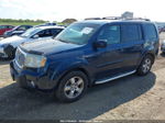 2009 Honda Pilot Ex-l Blue vin: 5FNYF48699B025396