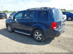 2009 Honda Pilot Ex-l Blue vin: 5FNYF48699B025396