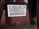 2009 Honda Pilot Exl Maroon vin: 5FNYF486X9B055555