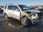 2009 Honda Pilot Touring Серебряный vin: 5FNYF48829B047323