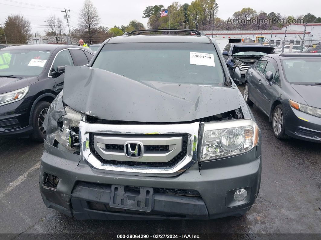 2009 Honda Pilot Touring Gray vin: 5FNYF48889B022376