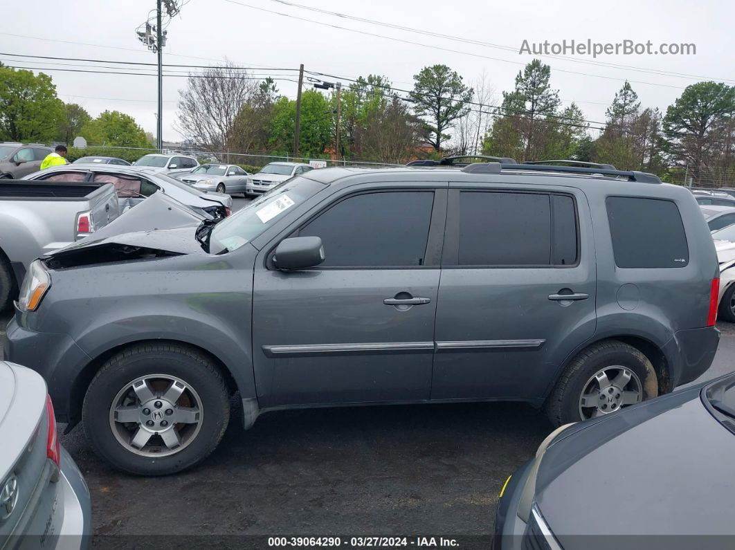 2009 Honda Pilot Touring Gray vin: 5FNYF48889B022376