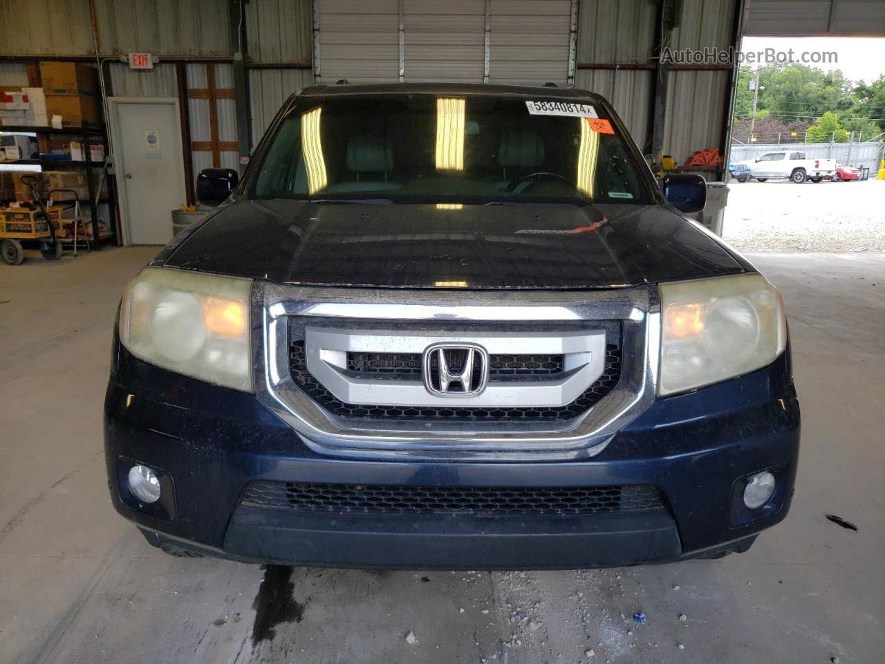 2009 Honda Pilot Touring Blue vin: 5FNYF48909B055008