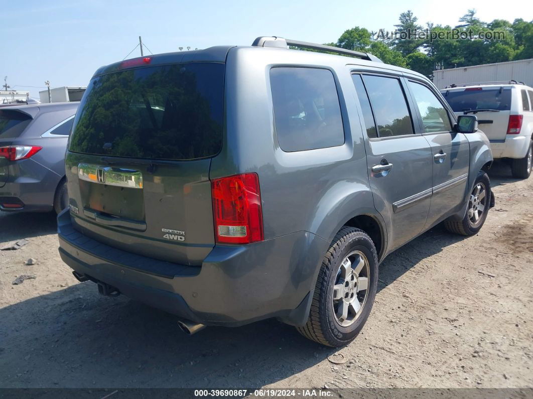 2009 Honda Pilot Touring Brown vin: 5FNYF48919B021191