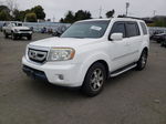 2009 Honda Pilot Touring White vin: 5FNYF48919B033681