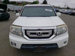 2009 Honda Pilot Touring White vin: 5FNYF48919B033681