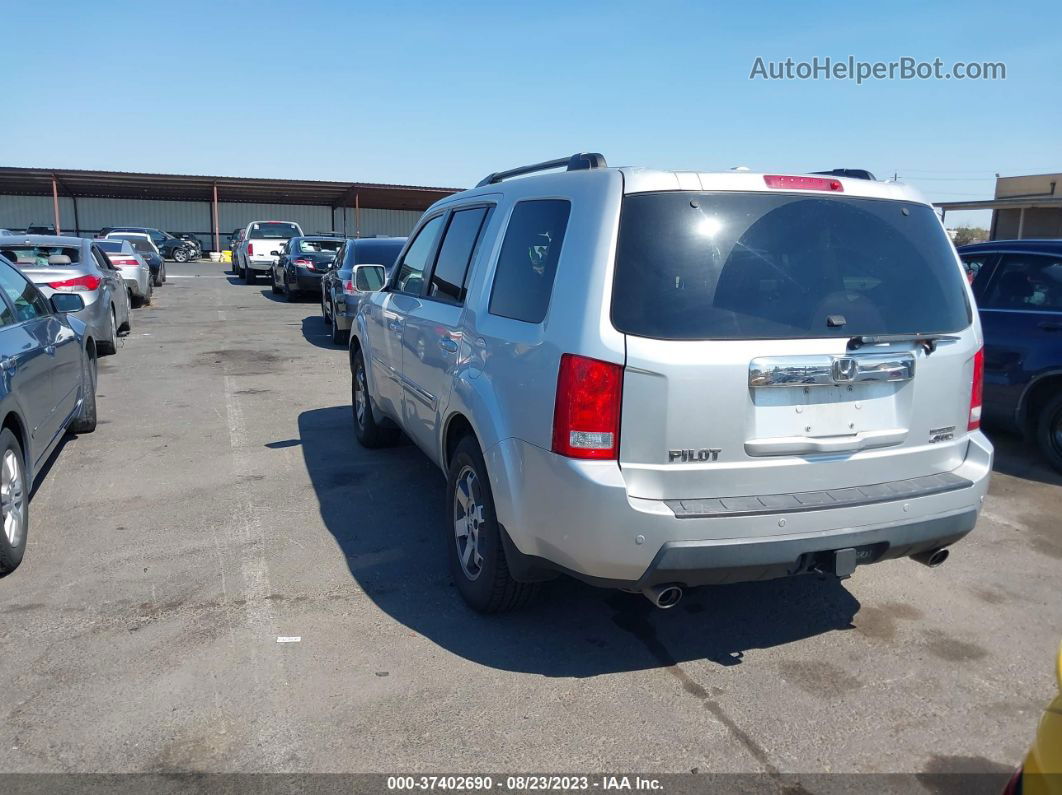 2009 Honda Pilot Touring Silver vin: 5FNYF48929B019014