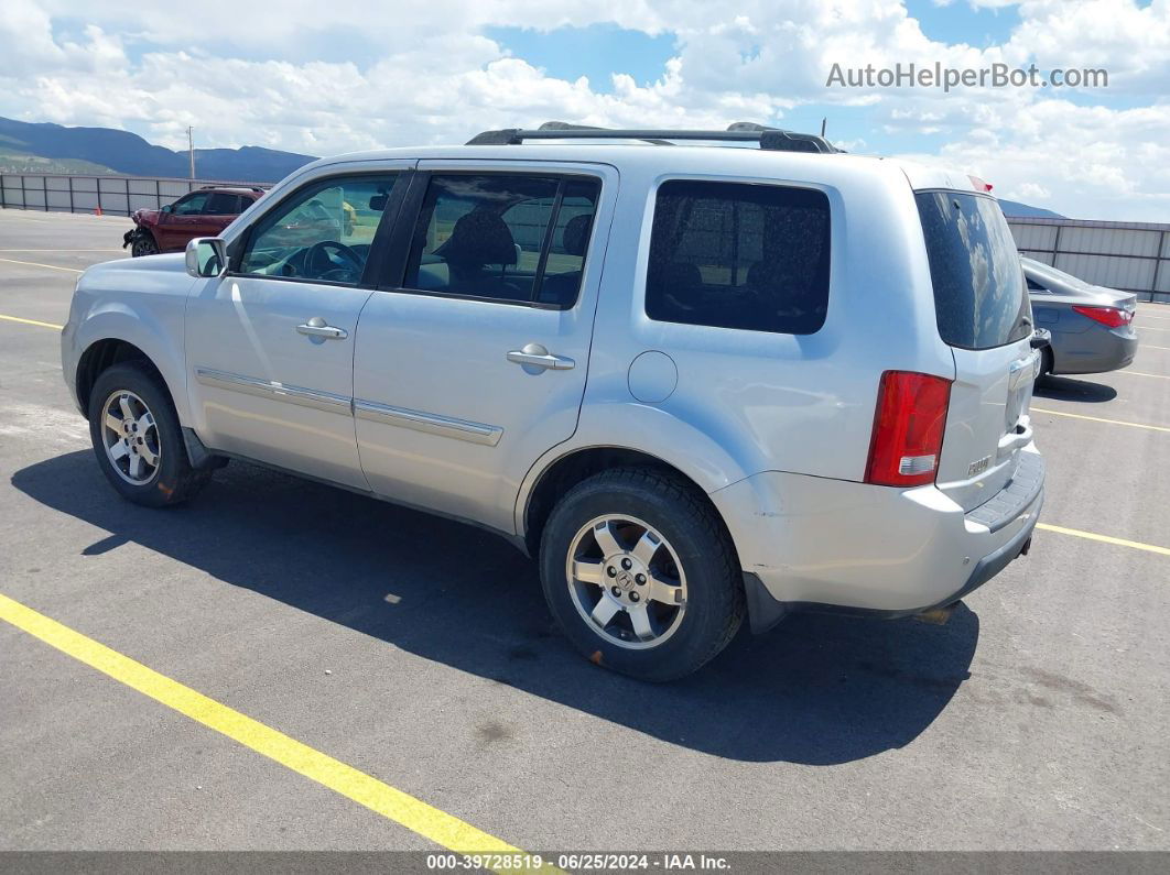 2009 Honda Pilot Touring Silver vin: 5FNYF48939B053303