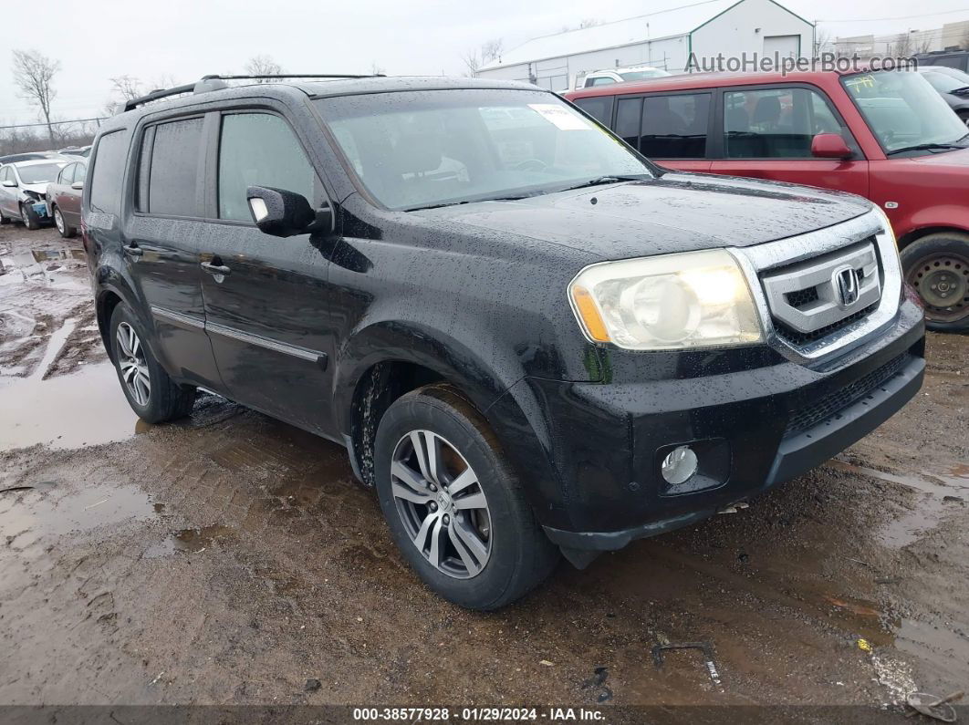 2009 Honda Pilot Touring Black vin: 5FNYF48949B007981