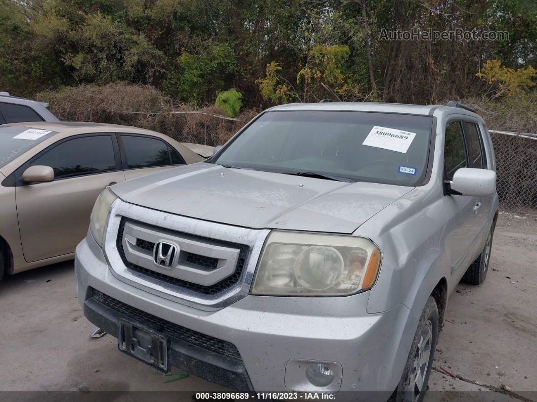 2009 Honda Pilot Touring Silver vin: 5FNYF48949B008144