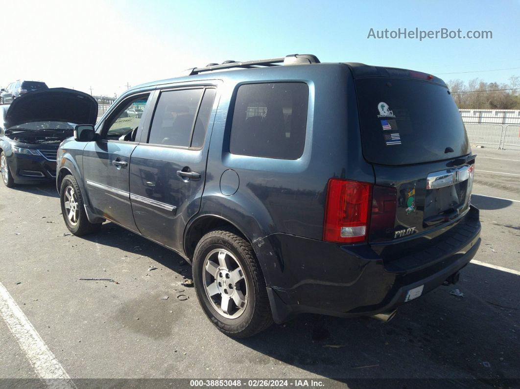 2009 Honda Pilot Touring Blue vin: 5FNYF48949B015191