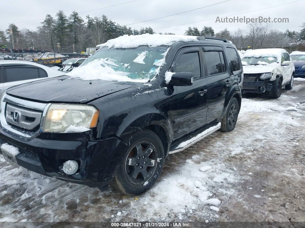 2009 Honda Pilot Touring Black vin: 5FNYF48959B007178