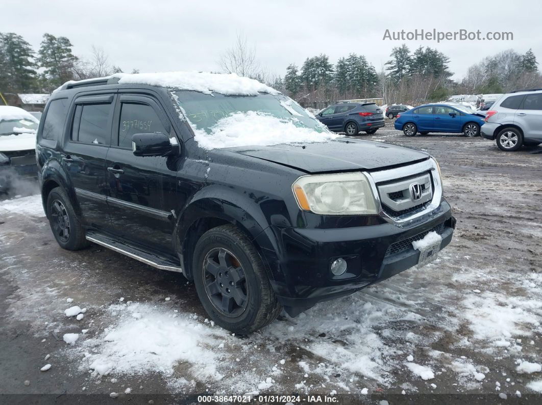 2009 Honda Pilot Touring Black vin: 5FNYF48959B007178