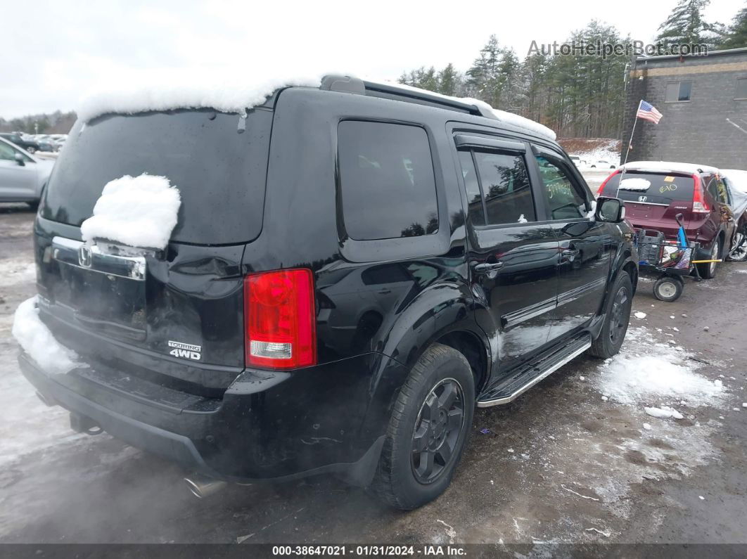 2009 Honda Pilot Touring Black vin: 5FNYF48959B007178