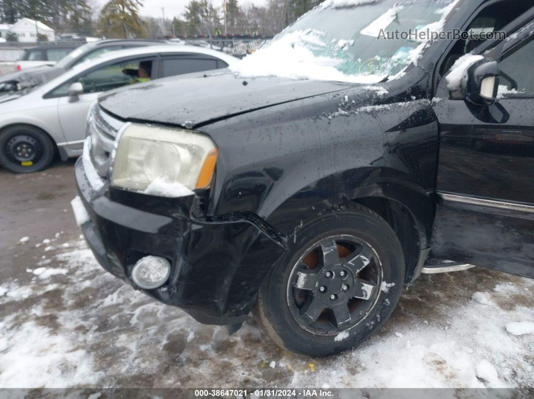 2009 Honda Pilot Touring Black vin: 5FNYF48959B007178