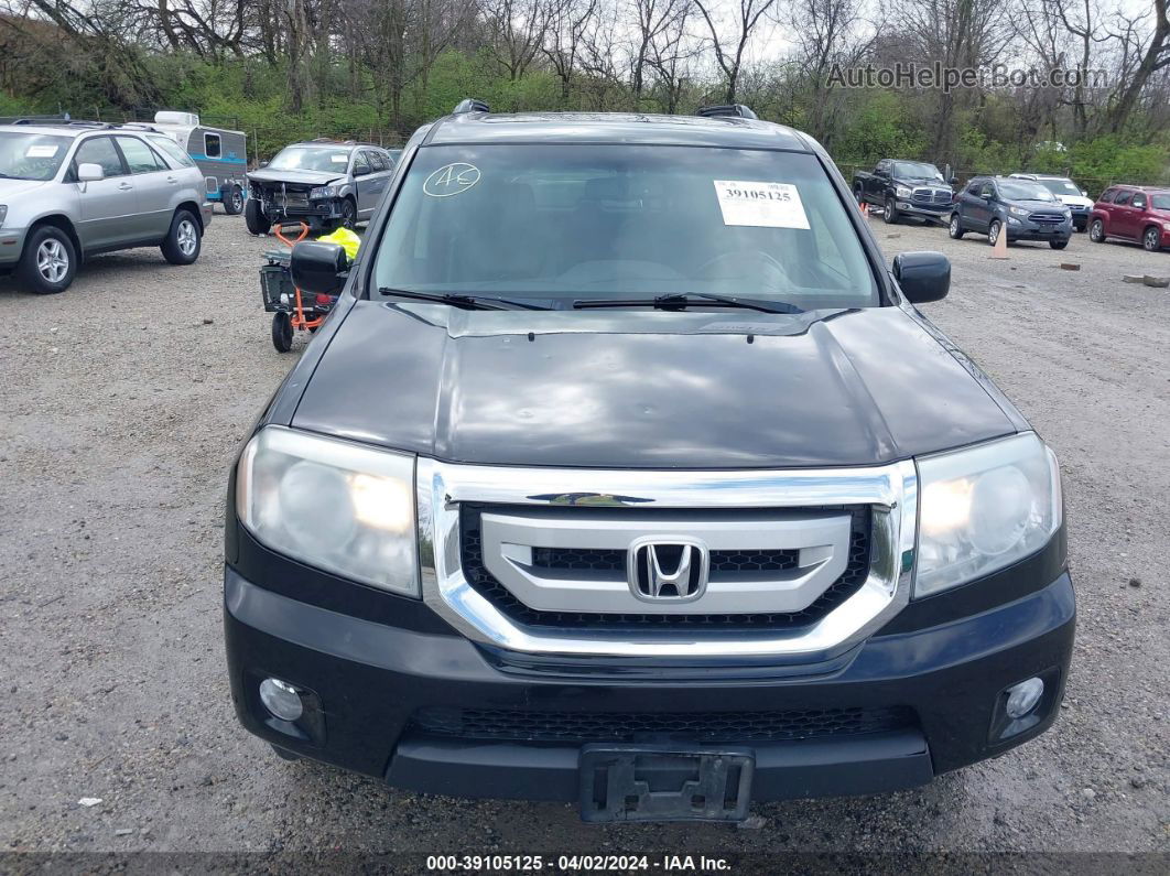 2009 Honda Pilot Touring Black vin: 5FNYF48959B014969