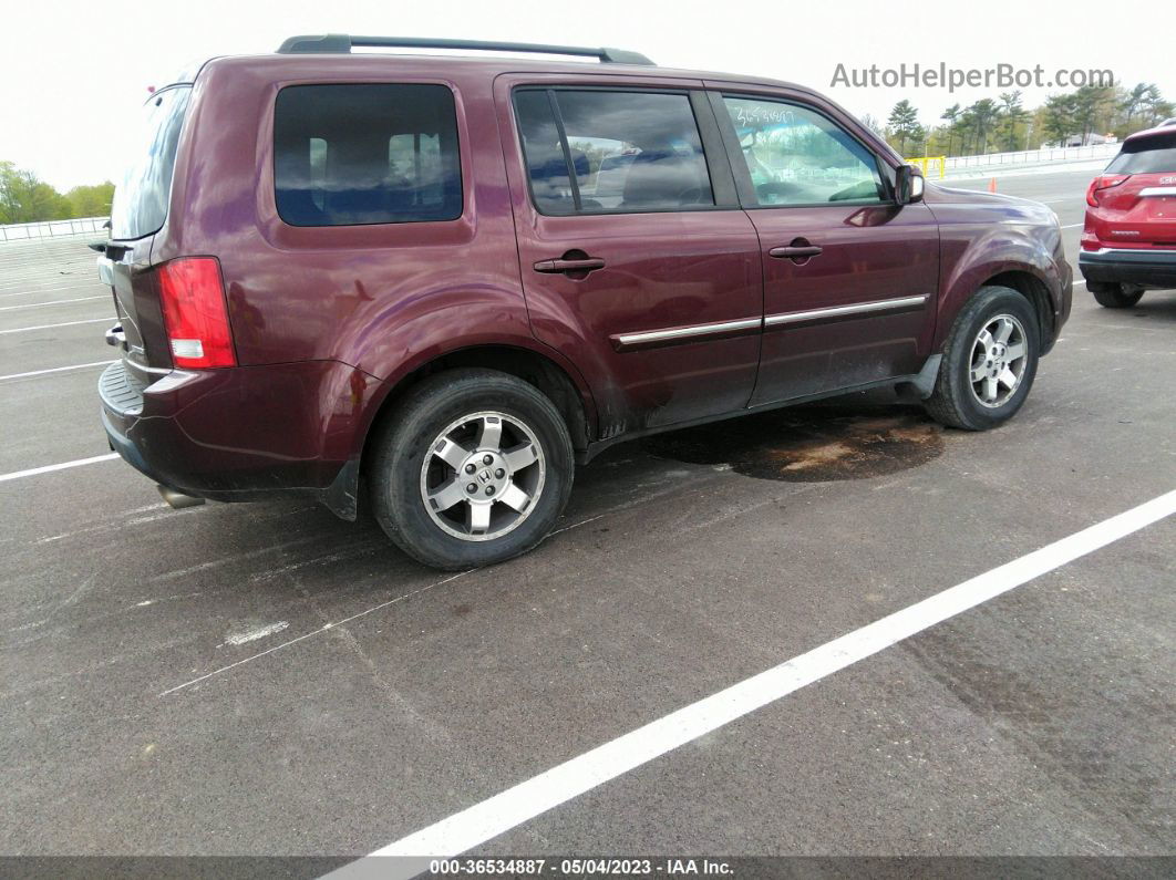 2009 Honda Pilot Touring Purple vin: 5FNYF48959B019699