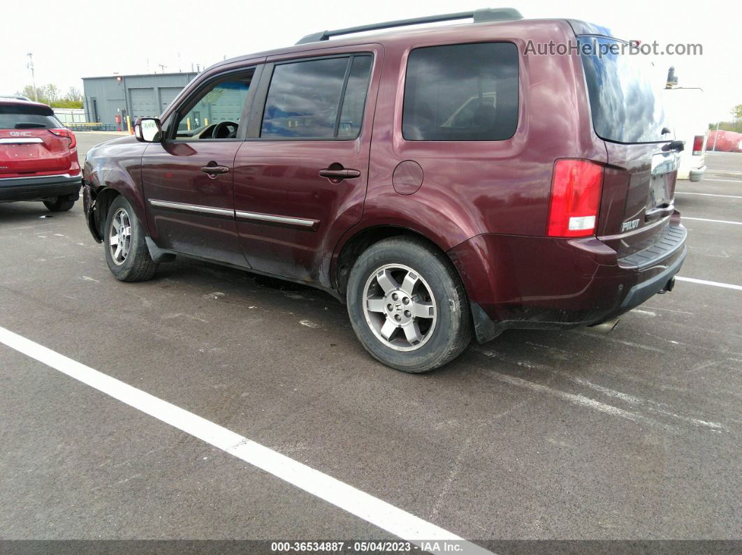 2009 Honda Pilot Touring Purple vin: 5FNYF48959B019699