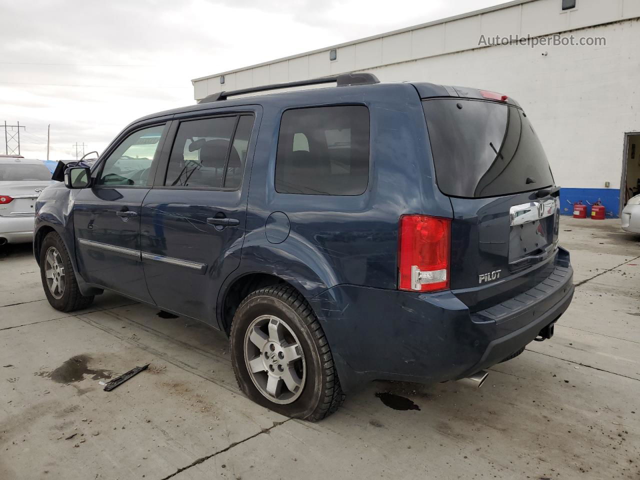 2009 Honda Pilot Touring Blue vin: 5FNYF48959B029973