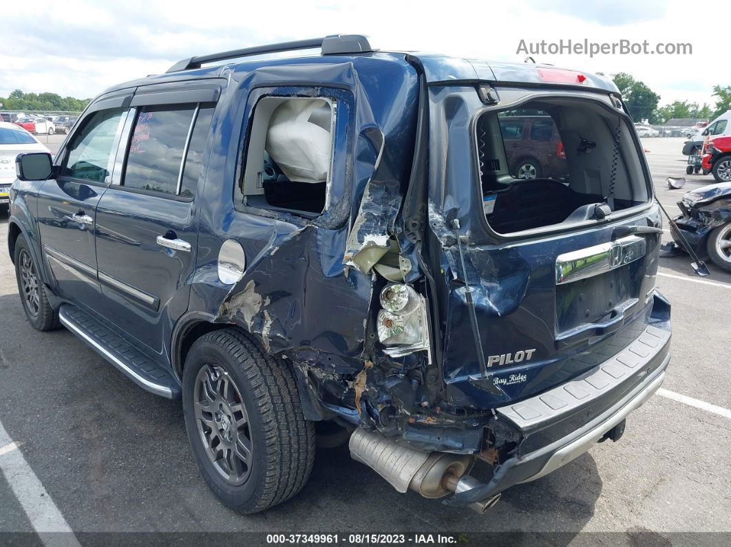 2009 Honda Pilot Touring Blue vin: 5FNYF48989B013234