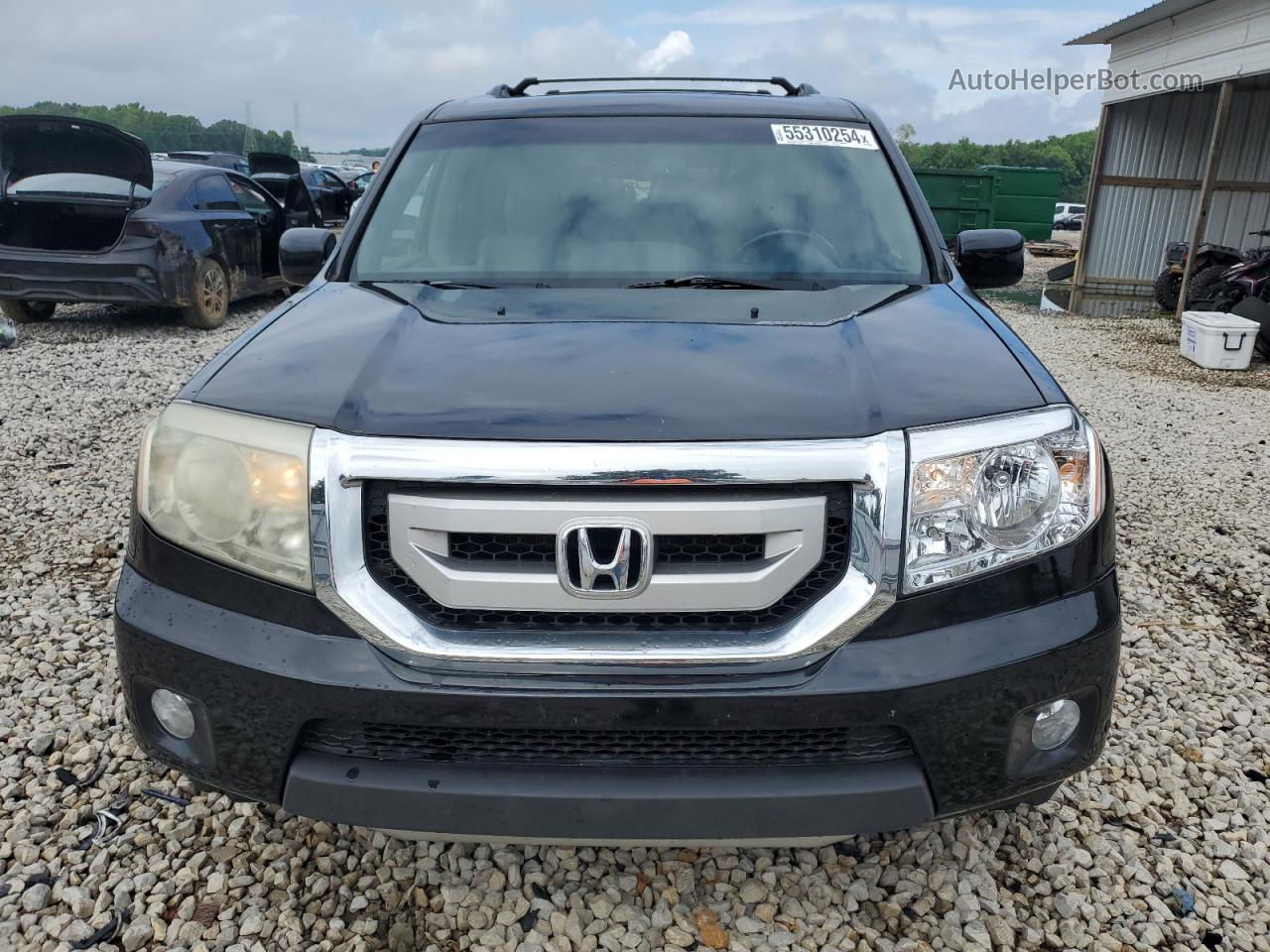 2009 Honda Pilot Touring Черный vin: 5FNYF48989B026310