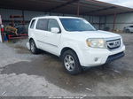 2009 Honda Pilot Touring White vin: 5FNYF48999B046937