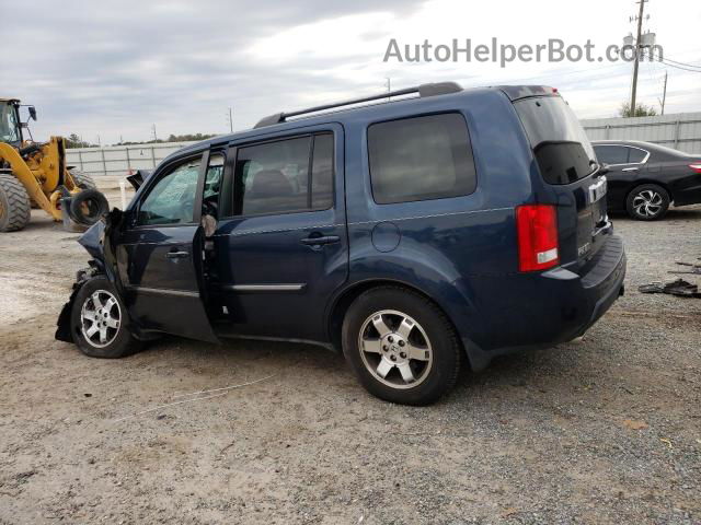 2009 Honda Pilot Touring Blue vin: 5FNYF489X9B029970