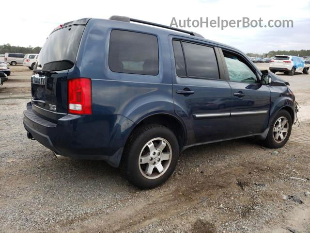 2009 Honda Pilot Touring Blue vin: 5FNYF489X9B029970