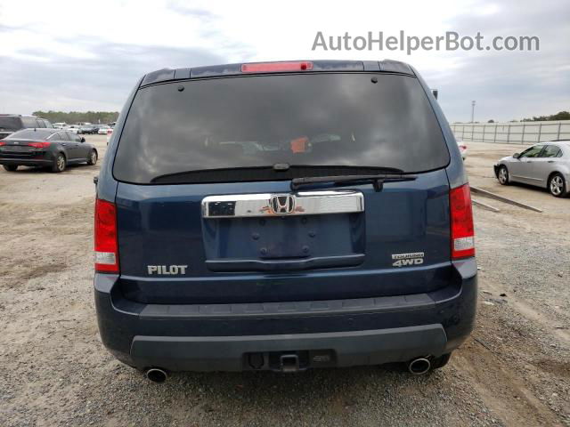 2009 Honda Pilot Touring Blue vin: 5FNYF489X9B029970