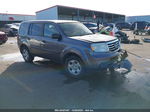 2015 Honda Pilot Lx Gray vin: 5FNYF4H20FB015073