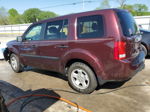 2015 Honda Pilot Lx Red vin: 5FNYF4H21FB069806