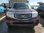 2015 Honda Pilot Lx Red vin: 5FNYF4H21FB069806