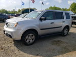 2013 Honda Pilot Lx Gray vin: 5FNYF4H22DB079659