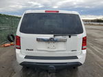 2015 Honda Pilot Lx White vin: 5FNYF4H22FB050259