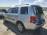 2015 Honda Pilot Lx Silver vin: 5FNYF4H24FB040106