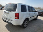 2015 Honda Pilot Lx White vin: 5FNYF4H24FB045774