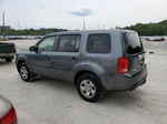 2013 Honda Pilot Lx Gray vin: 5FNYF4H25DB011842