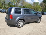 2013 Honda Pilot Lx Blue vin: 5FNYF4H25DB014367