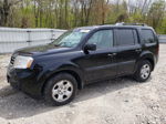 2013 Honda Pilot Lx Black vin: 5FNYF4H26DB036233