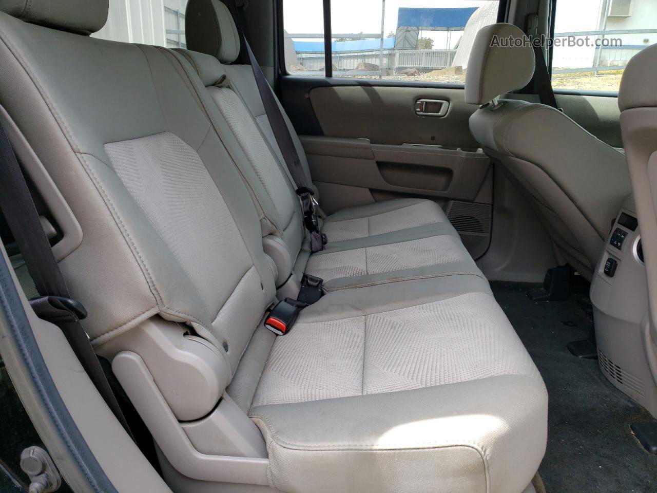 2013 Honda Pilot Lx Черный vin: 5FNYF4H26DB036233