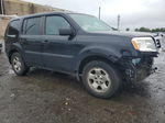 2015 Honda Pilot Lx Blue vin: 5FNYF4H26FB004398