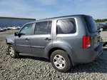 2013 Honda Pilot Lx Gray vin: 5FNYF4H28DB011883