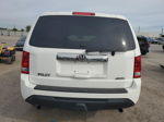 2013 Honda Pilot Lx White vin: 5FNYF4H28DB013293