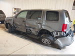 2013 Honda Pilot Lx Gray vin: 5FNYF4H28DB044589