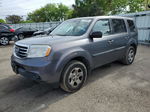 2015 Honda Pilot Lx Gray vin: 5FNYF4H28FB010798