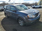 2015 Honda Pilot Lx Gray vin: 5FNYF4H2XFB071053