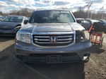 2015 Honda Pilot Lx Gray vin: 5FNYF4H2XFB071053