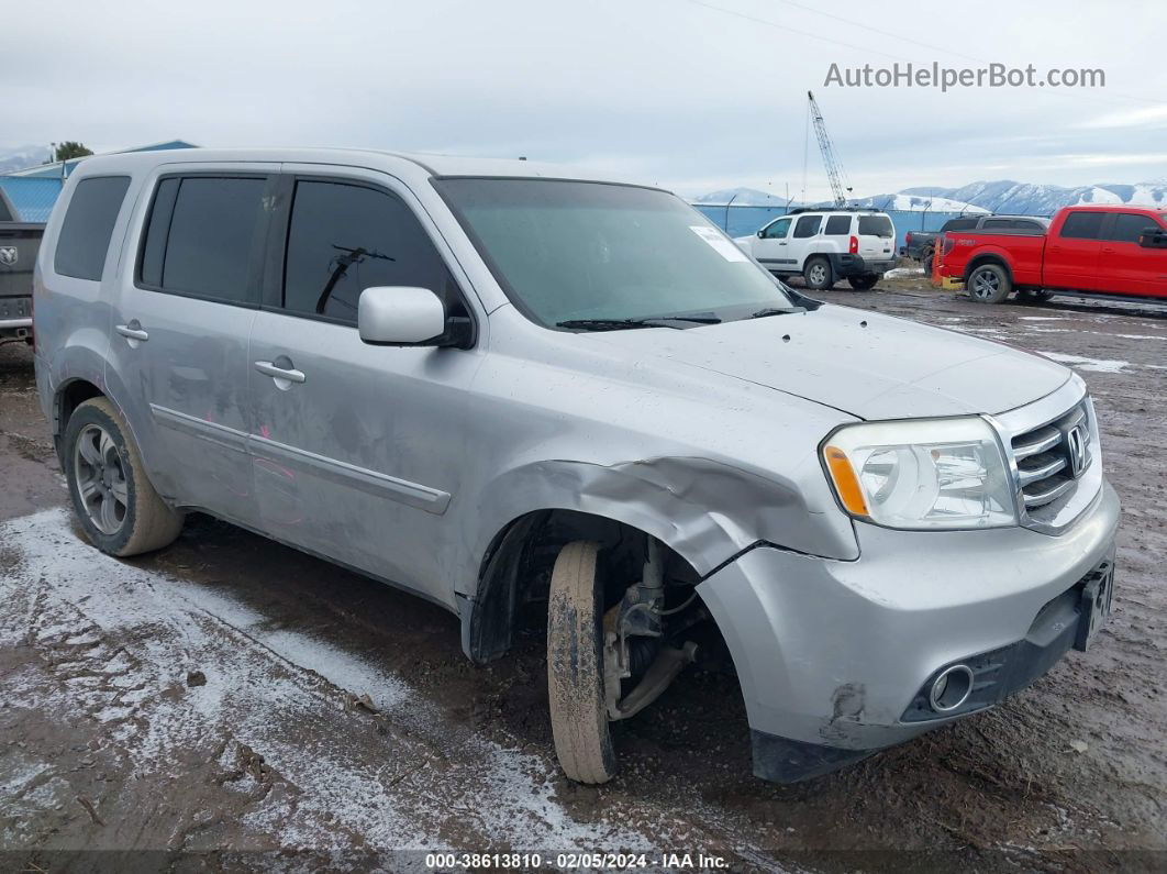 2015 Honda Pilot Se Silver vin: 5FNYF4H36FB031478