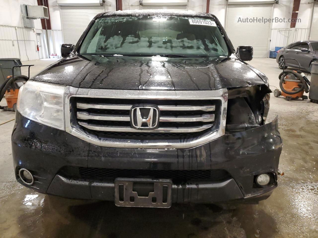 2013 Honda Pilot Ex Black vin: 5FNYF4H40DB001639